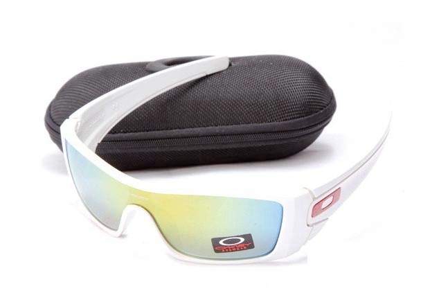 Oakley batwolf sunglasses white/fire iridium