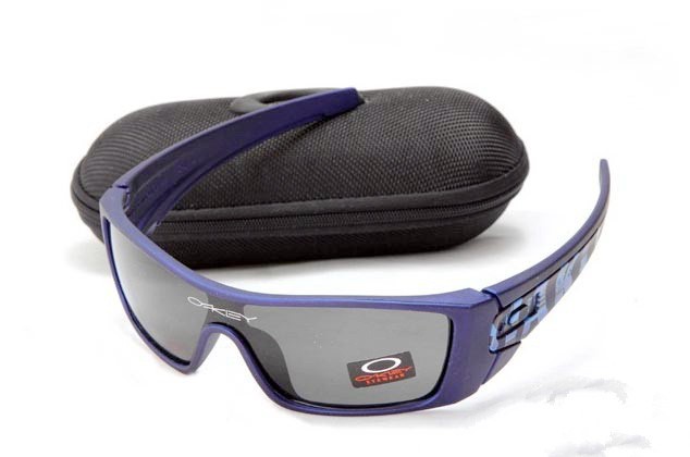 Oakley batwolf sunglasses matte blue/black iridium