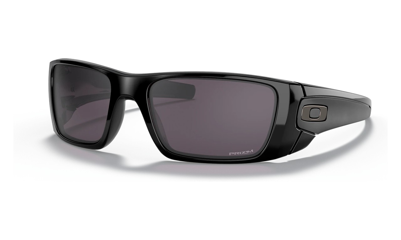 Oakley Fuel Cell Sunglasses Polished Black Frame Prizm Grey Lens