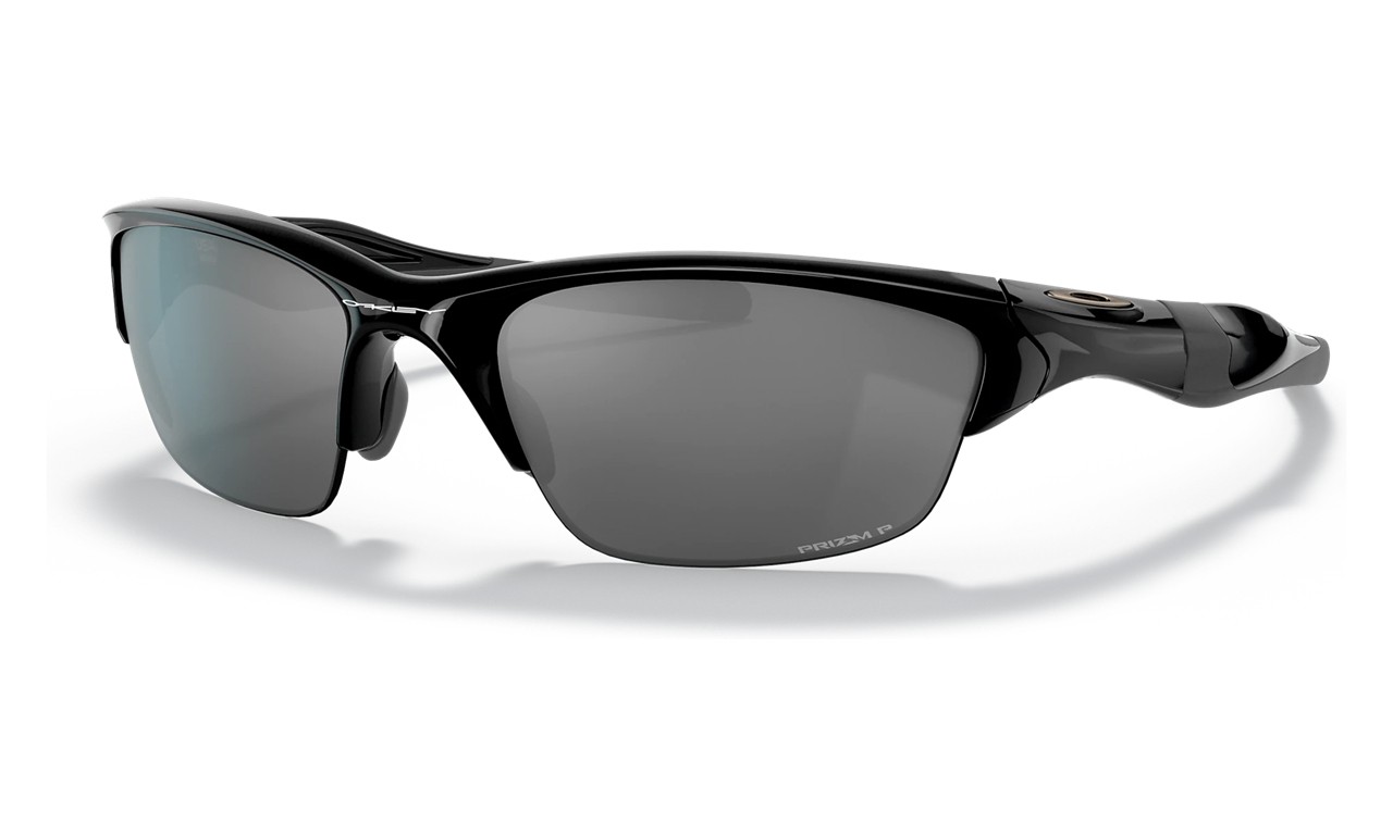 Oakley Half Jacket 2.0 Sunglasses Polished Black Frame Prizm Black Polarized Lens