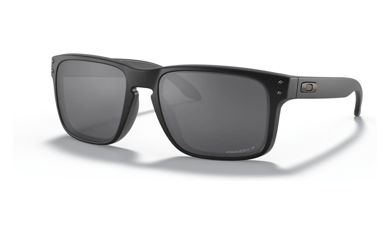 Oakley Holbrook Sunglasses Matte Black Frame Prizm Black Polarized Lens