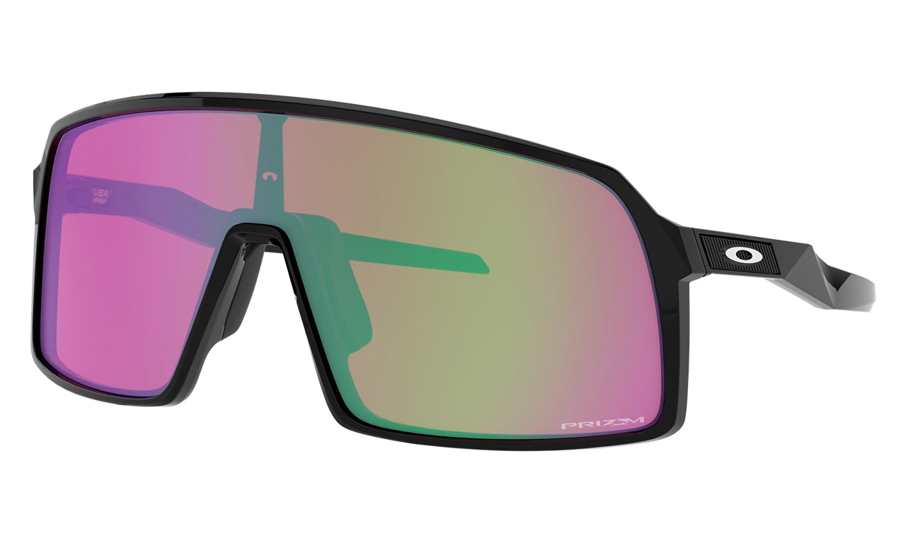 Oakley Sutro Sunglasses Polished Black Frame Prizm Snow Jade Lens