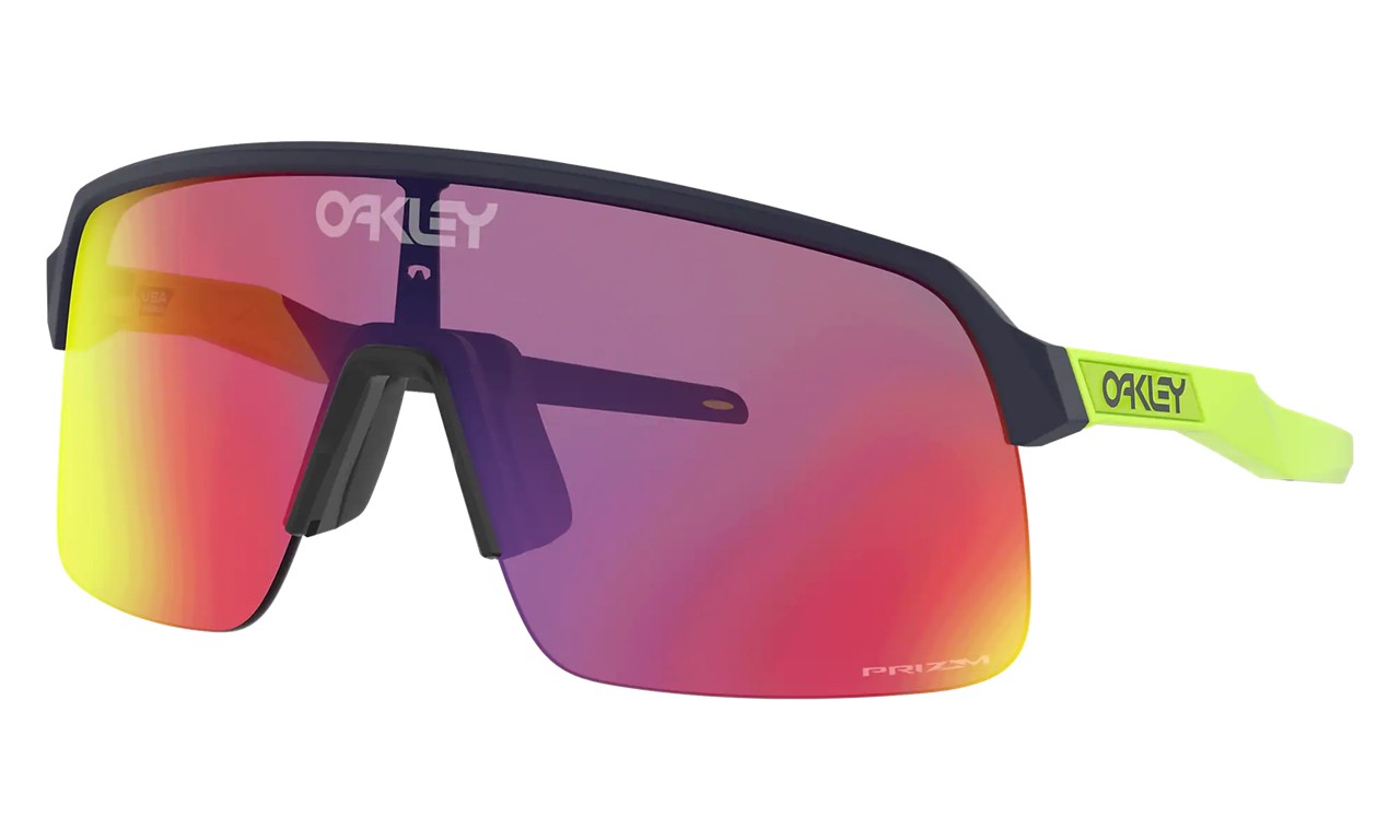 Oakley Sutro Lite Origins Collection Sunglasses Matte Navy Frame Prizm Road Lens