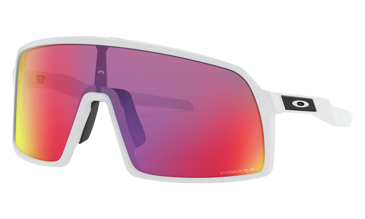 Oakley Sutro S Sunglasses Matte White Frame Prizm Road Lens