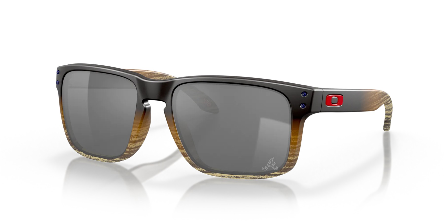 Oakley Holbrook MLB New York Mets sunglasses Pine Tar Blue Red frame Prizm Black lens