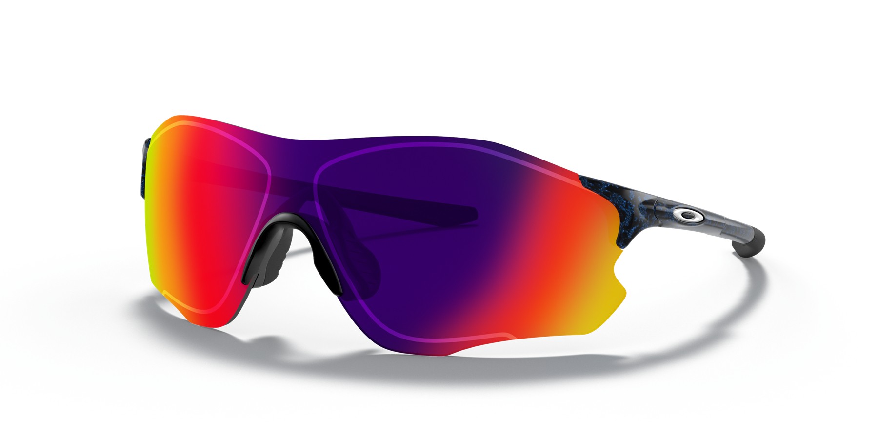 Oakley EVZero Path Low Bridge Fit sunglasses Planet X frame Positive Red Iridium lens