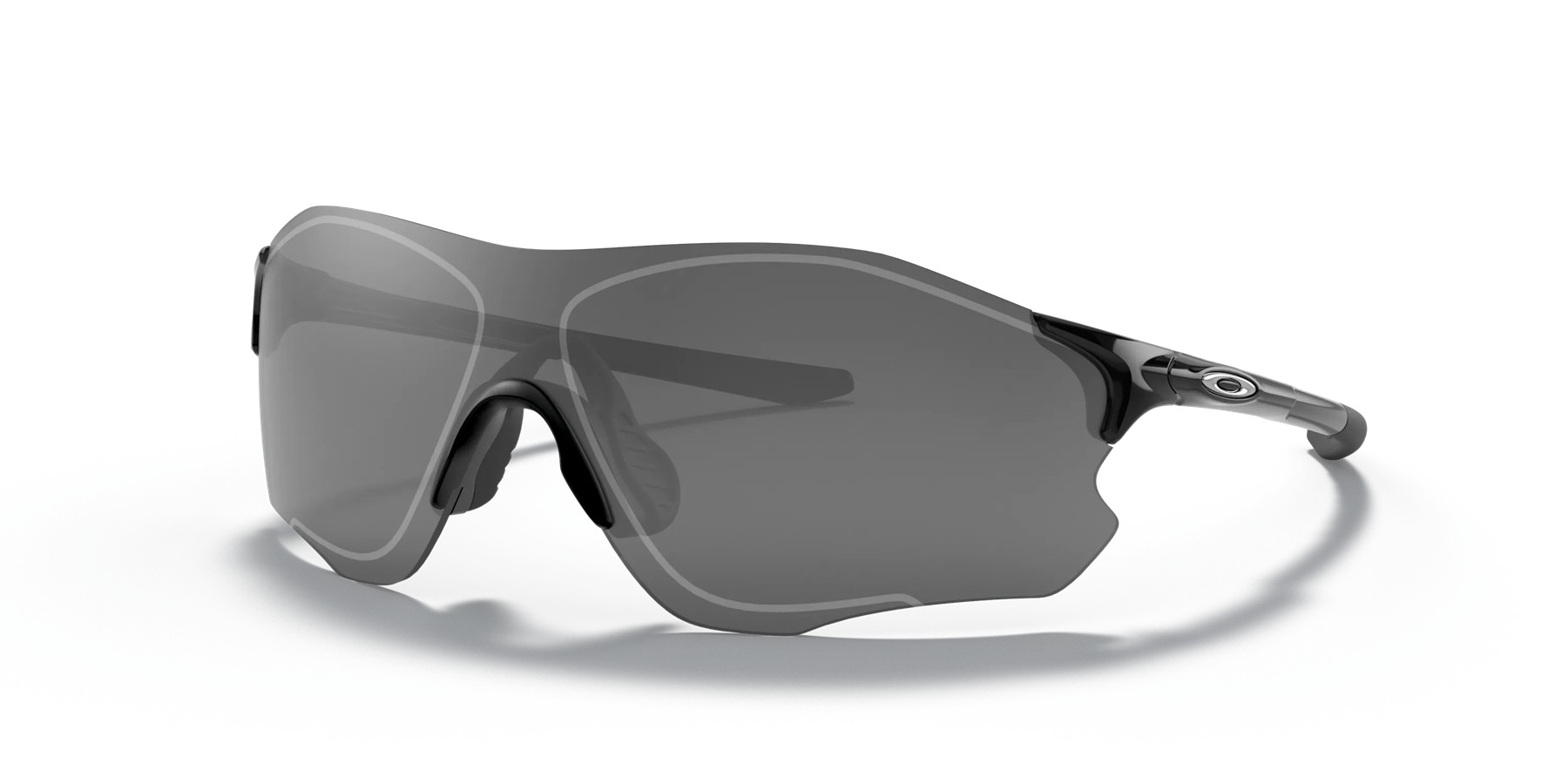 Oakley EVZero Path Low Bridge Fit sunglasses Polished Black frame Prizm Black lens
