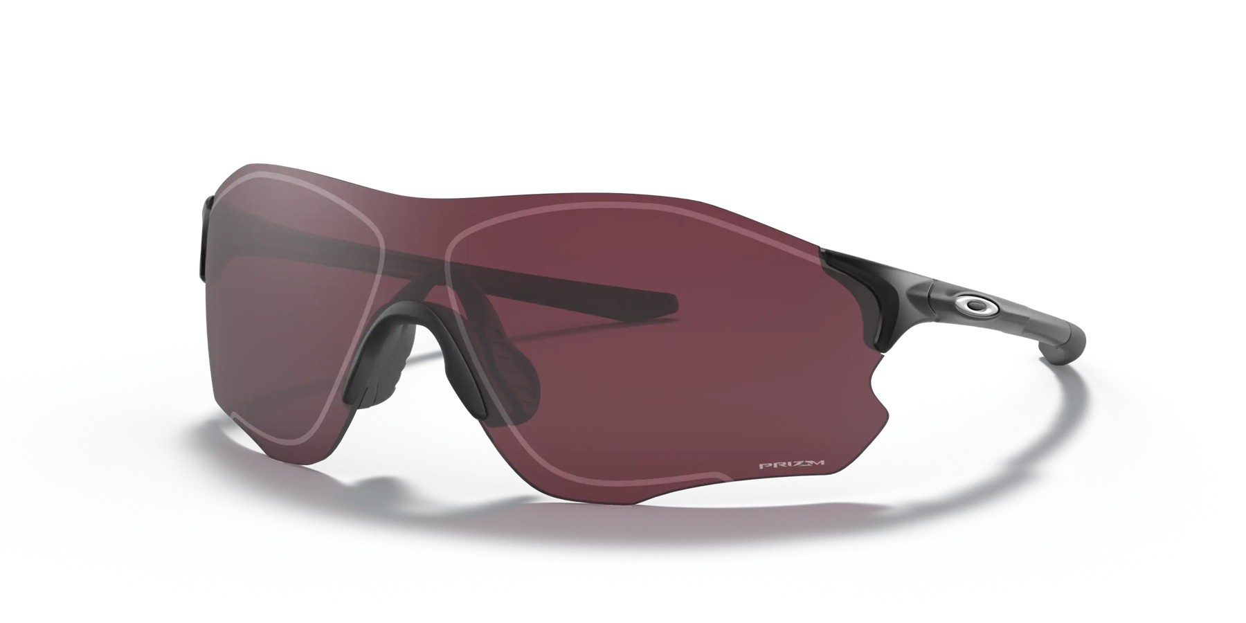 Oakley EVZero Path Low Bridge Fit sunglasses Matte Black frame Prizm Road Black lens