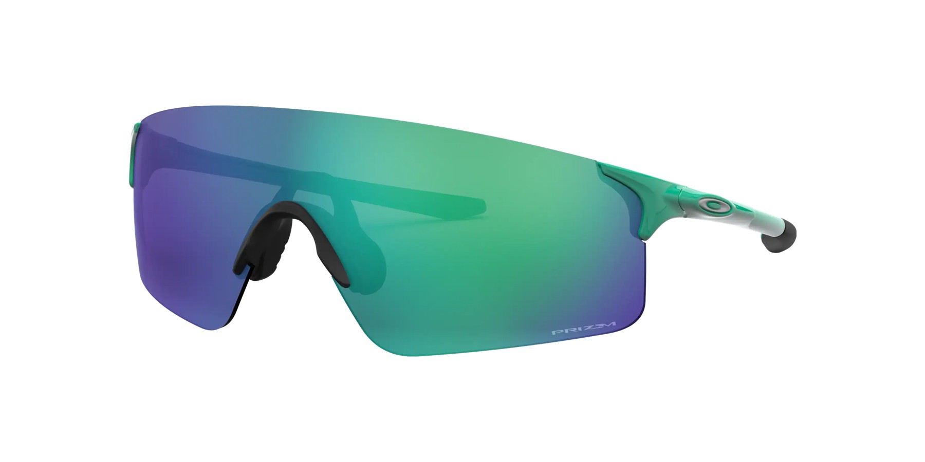 Oakley EVZero Blades Low Bridge Fit Origins Collection sunglasses Celeste frame Prizm Jade lens
