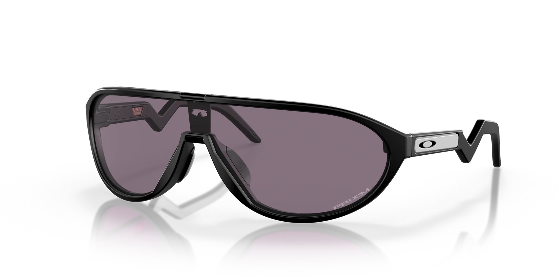 Oakley CMDN sunglasses Matte Black frame Prizm Grey lens