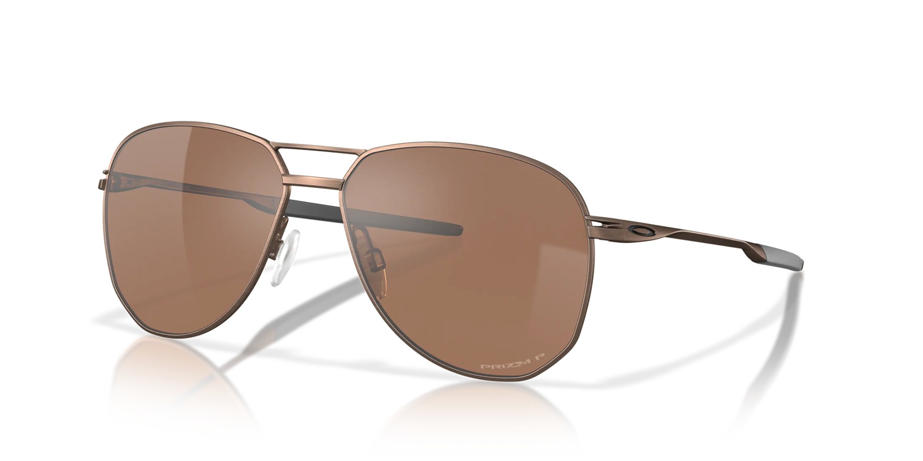 Oakley Contrail sunglasses Satin Toast frame Prizm Tungsten Polarized lens