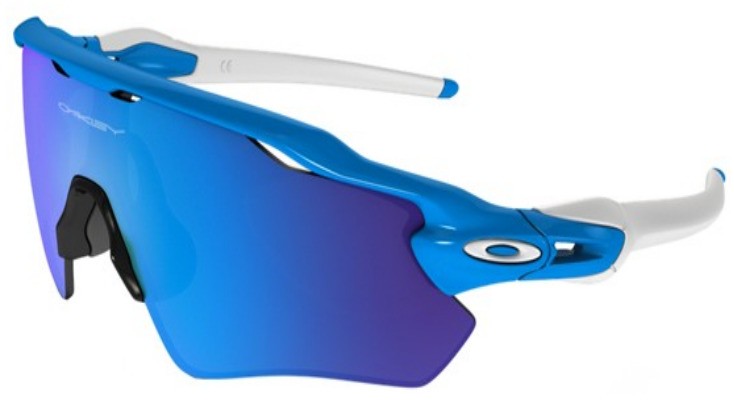 Oakley Radar Sunglasses Polished Blue Frame Blue Lens