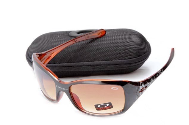 Oakley necessity polished black / VR50 brown gradient
