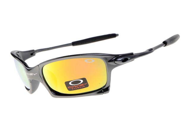 Oakley x squared sunglasses in black / fire iridium