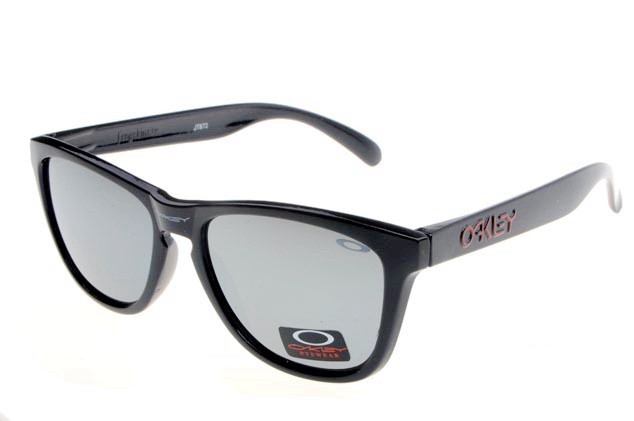 Oakley frogskins sunglasses in black / black iridium