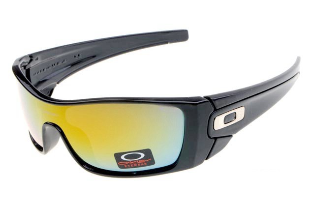Oakley fuel cell sunglasses in matte black / fire iridium