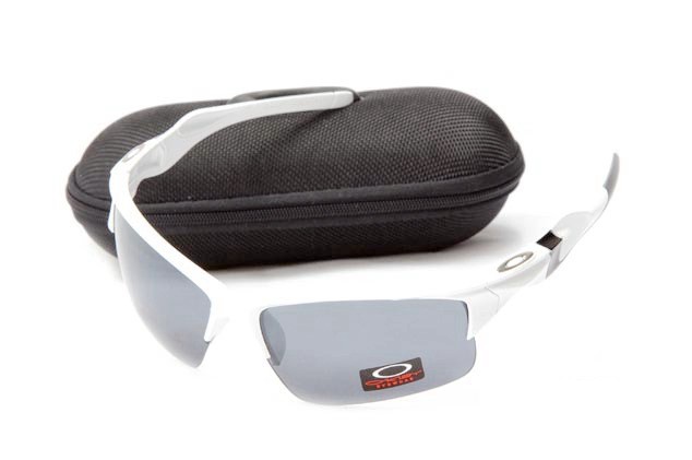 Oakley half jacket 2.0 sunglass white / grey