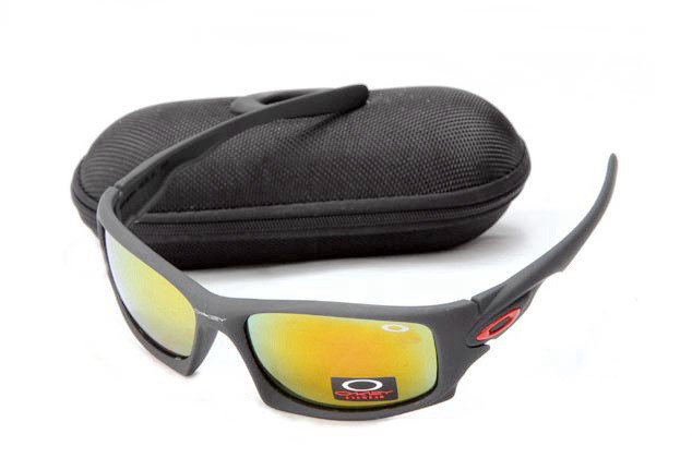 Oakley ten sunglasses matte black / fire iridium