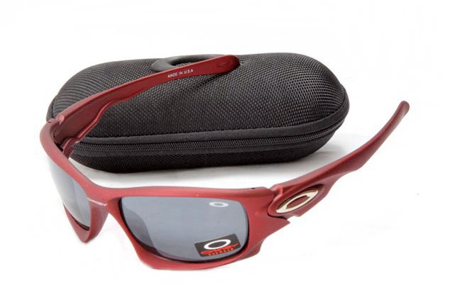 Oakley ten sunglasses in matte red / black iridium
