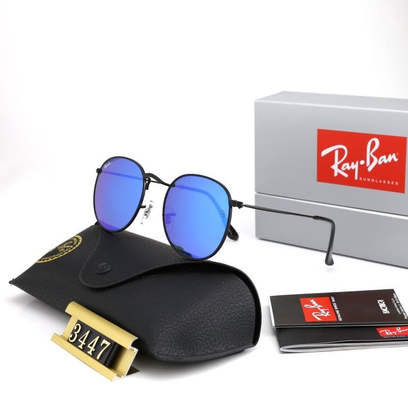 Ray Ban RB3447 Sunglasses Hyper Blue/Black