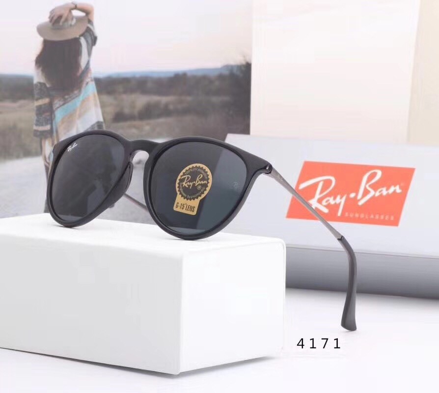Ray Ban RB4171 Sunglasses Black/Gray with Black