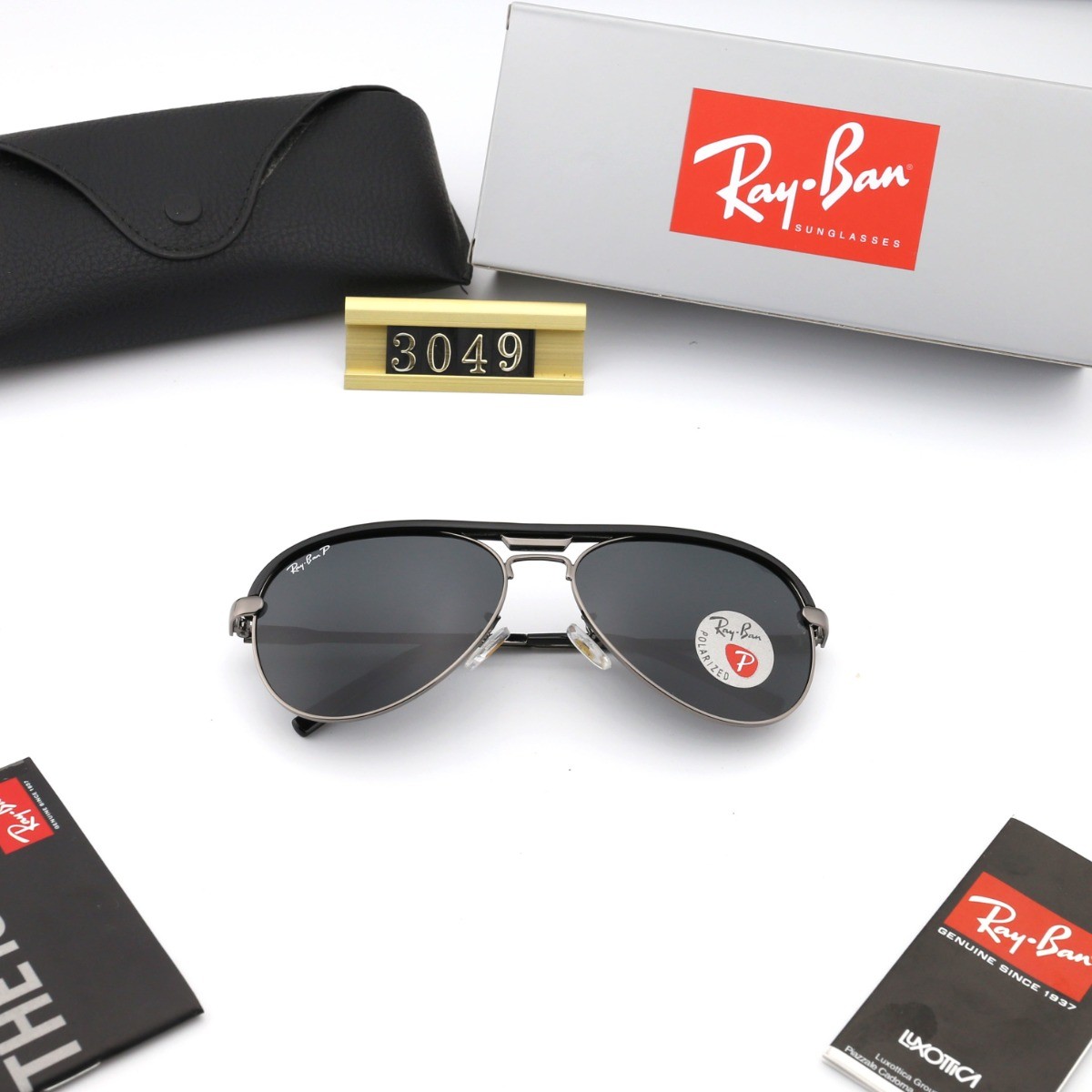 Ray Ban RB3049 Sunglasses Black/Black
