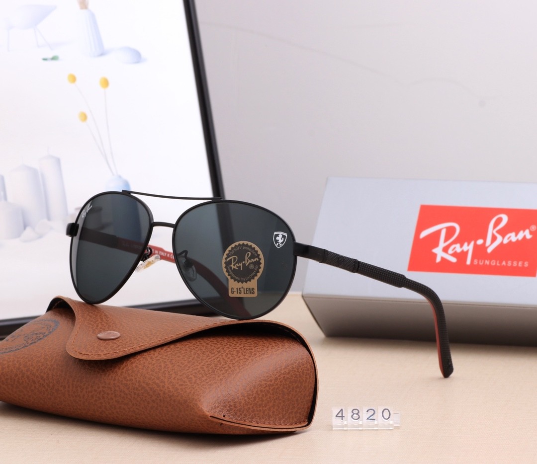 Ray Ban RB4820 Sunglasses Balck/Black