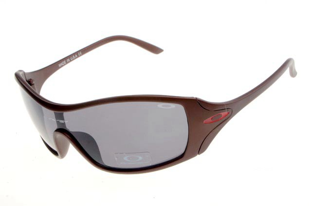 Oakley Dart sunglasses dark brown/clear black iridium