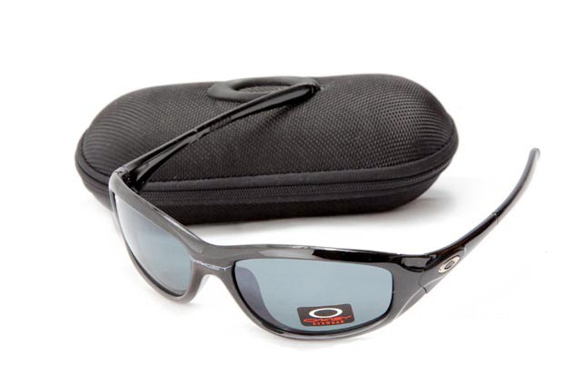 Oakley Encounter Sunglasses polished black/orion blue iridium
