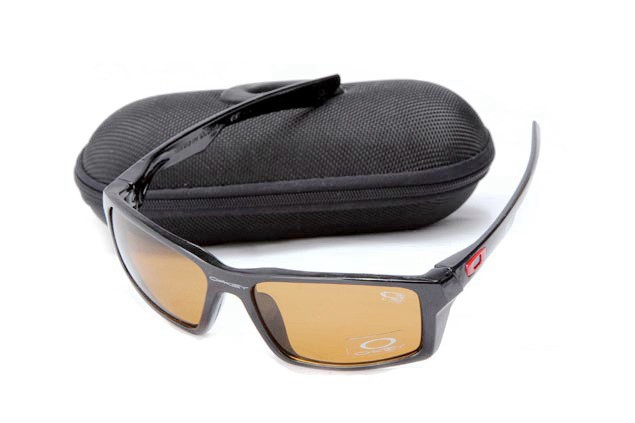 Oakley Eyepatch Sunglasses polished black/persimmon