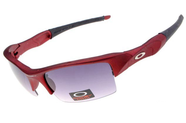 Oakley flak jacket Sunglasses red metallic/grey iridium