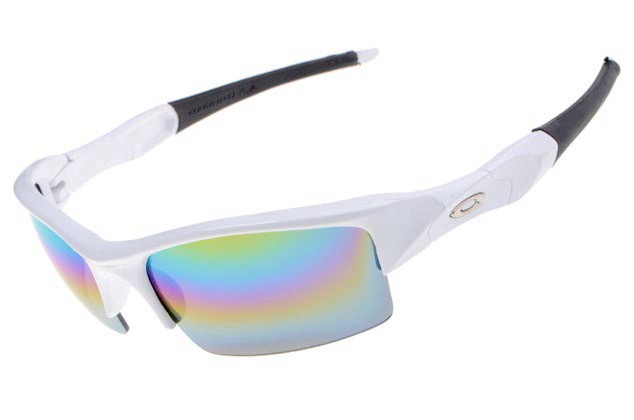 Oakley flak jacket Sunglasses white/camo iridium