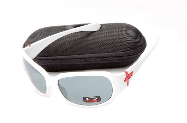 Oakley script Sunglasses matte white/orion blue