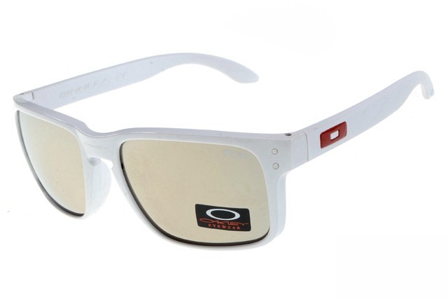Oakley Holbrook sunglasses White/Lighe Orange