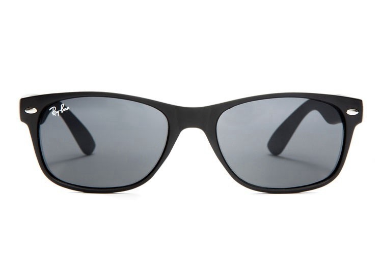 Ray Ban RB2132 Wayfarer Sunglasses Black/Clear Grey