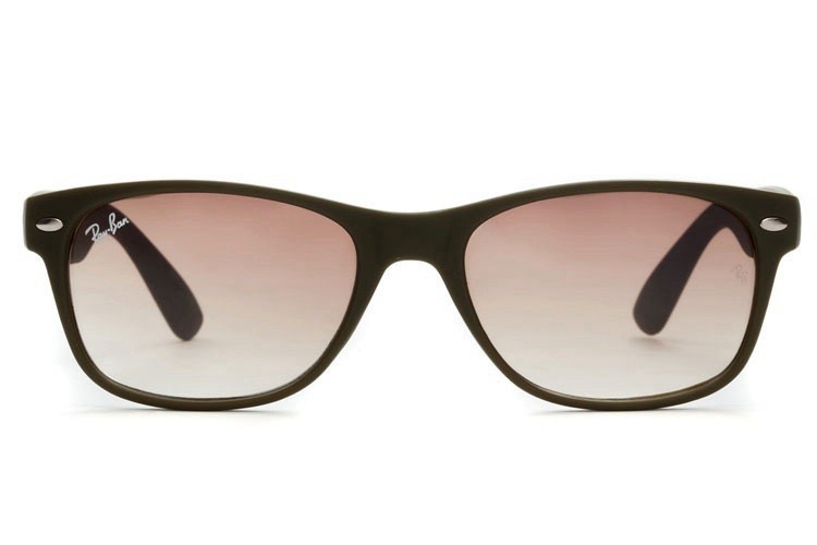 Ray Ban RB2132 Wayfarer Sunglasses Brown/Light Brown