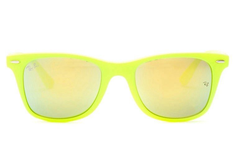 Ray Ban RB2132 Wayfarer Sunglasses Bright Green/Green