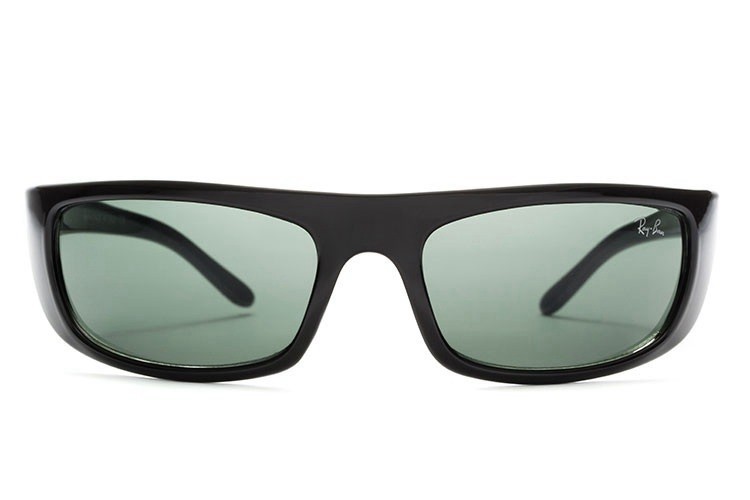 Ray Ban RB2608 Active Sunglasses Black/Light Green
