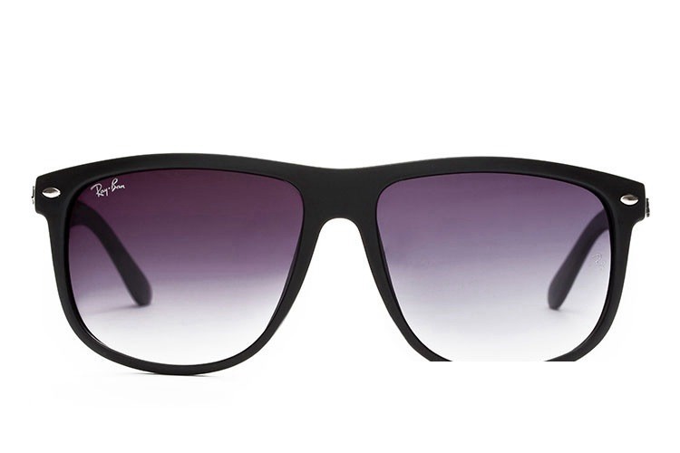 Ray Ban RB4147 Wayfarer Sunglasses Black/Light Purple Gradient