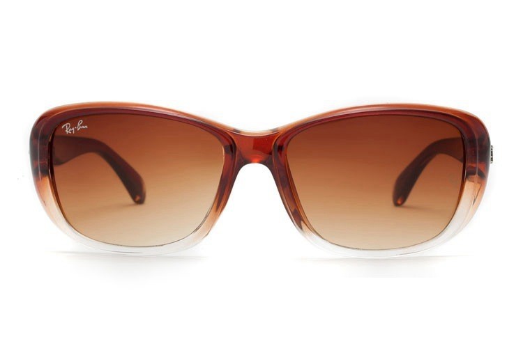 Ray Ban RB4161 Highstreet Sunglasses Brown/Light Brown Gradient