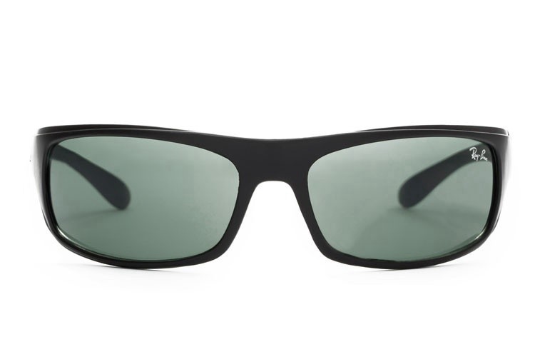 Ray Ban RB4176 Active Sunglasses Black/Light Green