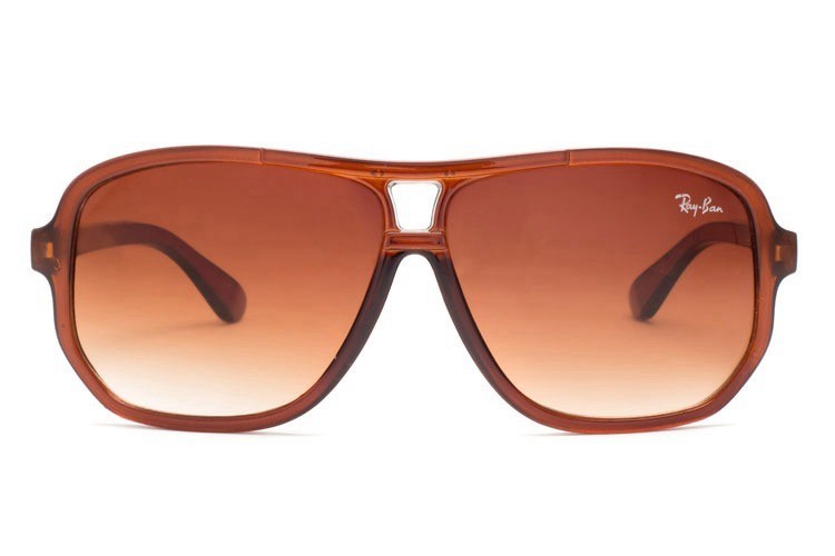 Ray Ban RB5819 Highstreet Sunglasses Brown/Brown Gradient