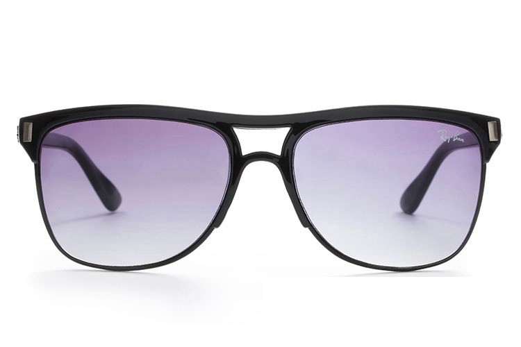 Ray Ban RB6301 Tech Sunglasses Black/Light Purple Gradient