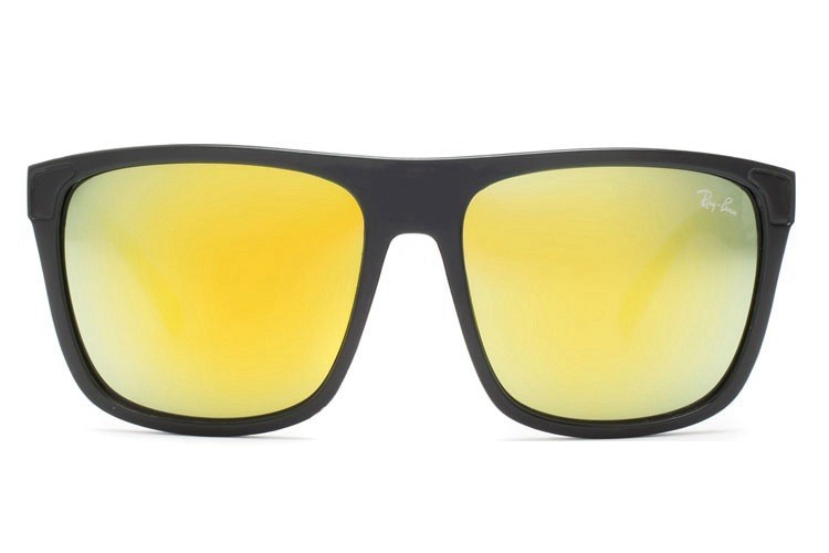 Ray Ban RB7188 Wayfarer Sunglasses Black/Yellow