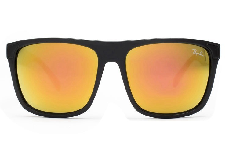 Ray Ban RB7188 Wayfarer Sunglasses Black/Orange