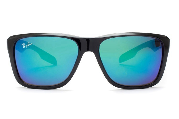 Ray Ban RB9122 Justin Sunglasses Black/Blue