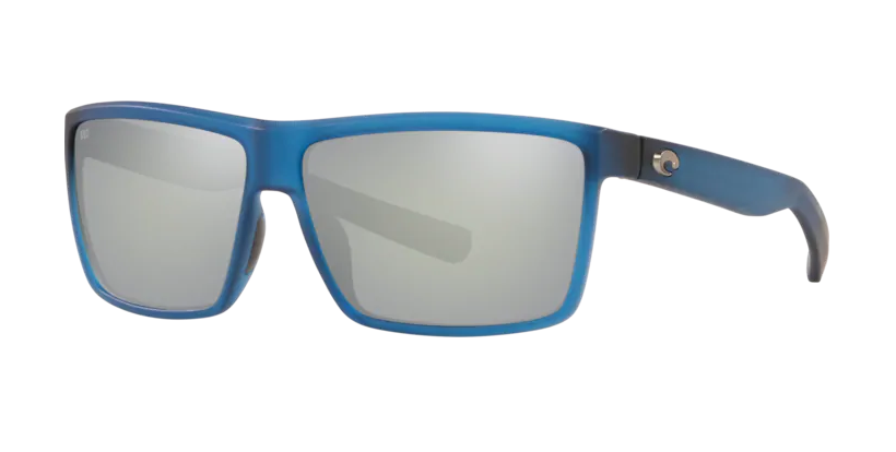 Costa Rinconcito Mens Sunglasses Matte Atlantic Blue/Gray Silver Mirror