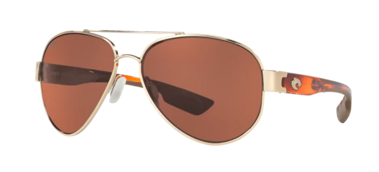 Costa South Point Mens Sunglasses Rose Gold/Copper