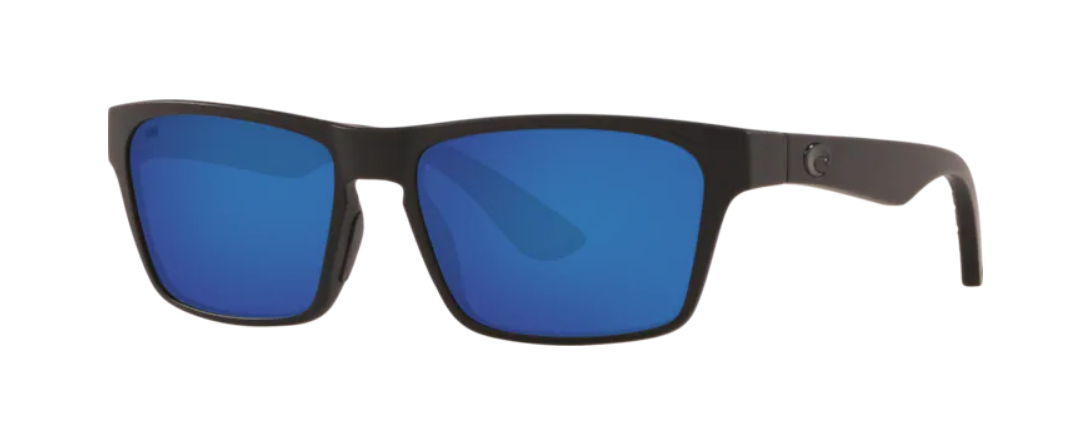 Costa Hinano Mens Sunglasses Blackout/Blue Mirror
