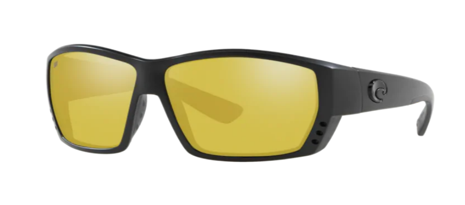 Costa Tuna Alley Mens Sunglasses Blackout/Sunrise Silver Mirror